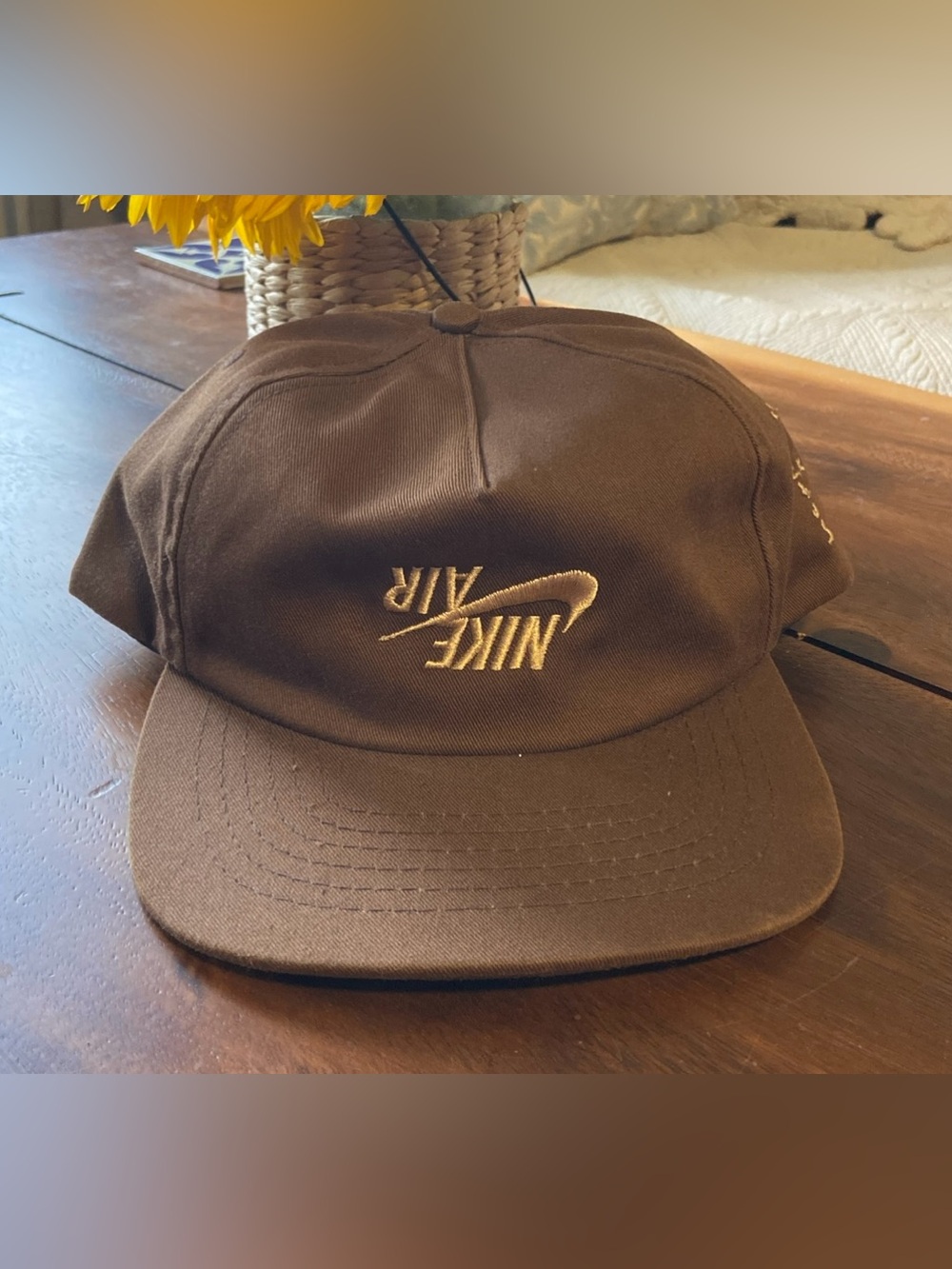Cactus Jack x Nike Air Jordan Travis Scott Cap / Hat Upside Down Nike Swoosh